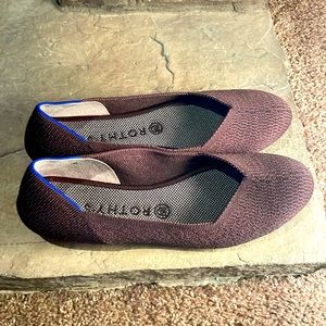 Rothy’s Brown Flats Like New